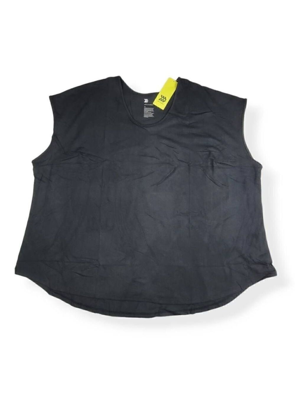 All in Motion Black short sleeve Active Top 3X
